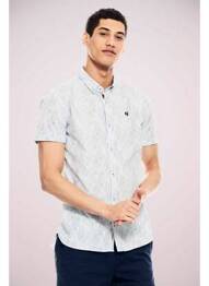 Chemise manches courtes bleu GARCIA homme