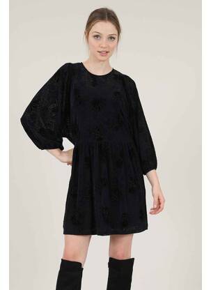 Robe mi-longue noir MOLLY BRACKEN femme