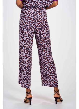 Pantalon large violet BELLITA femme