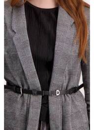 Ceinture noir PIECES femme