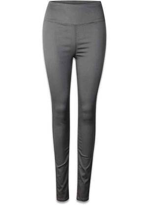 Pantalon slim vert PIECES femme