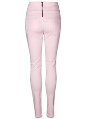 Pantalon slim rose PIECES femme