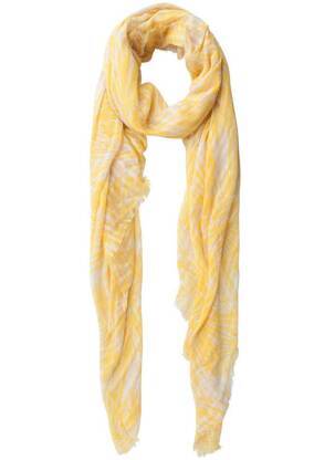 Foulard jaune PIECES femme