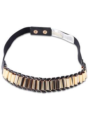 Ceinture noir PIECES femme