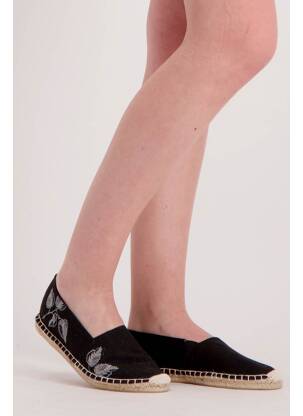 Espadrilles noir PIECES femme