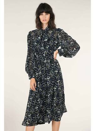 Robe mi-longue noir MOLLY BRACKEN femme