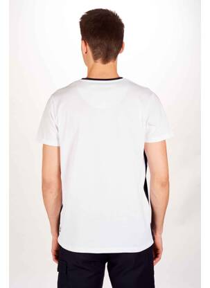 T-shirt blanc R.EV 1703 BY REMCO EVENPOEL  homme