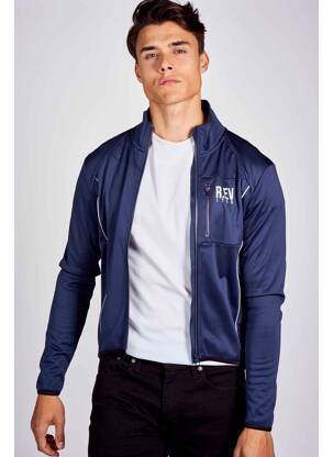 Veste casual bleu R.EV 1703 BY REMCO EVENPOEL  homme