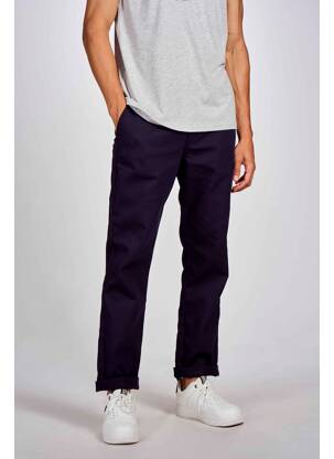 Pantalon chino bleu R.EV 1703 BY REMCO EVENPOEL  homme