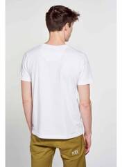 T-shirt blanc R.EV 1703 BY REMCO EVENPOEL  pour homme seconde vue