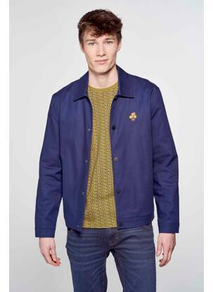 Veste casual bleu R.EV 1703 BY REMCO EVENPOEL  homme