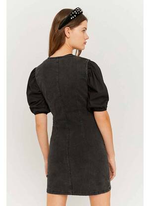 Robe mi-longue noir TALLY WEIJL femme