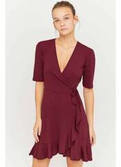 Robe courte rouge TALLY WEIJL pour femme seconde vue