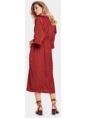 Robe longue rouge SCOTCH & SODA pour femme seconde vue