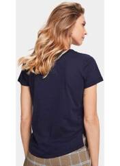 T-shirt bleu SCOTCH & SODA pour femme seconde vue