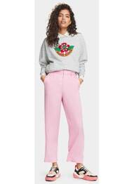 Pantalon large rose SCOTCH & SODA femme