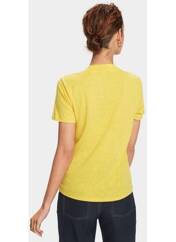 T-shirt jaune SCOTCH & SODA pour femme seconde vue