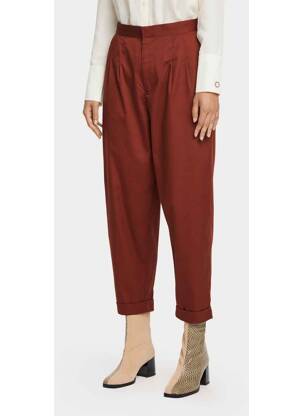 Pantalon chino marron SCOTCH & SODA femme
