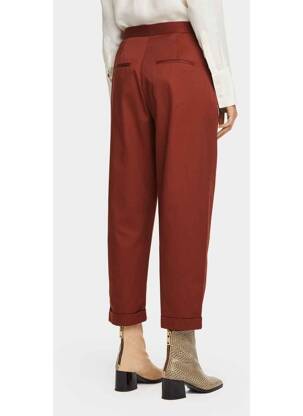Pantalon chino marron SCOTCH & SODA femme