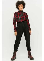 Jeans boyfriend noir TALLY WEIJL femme