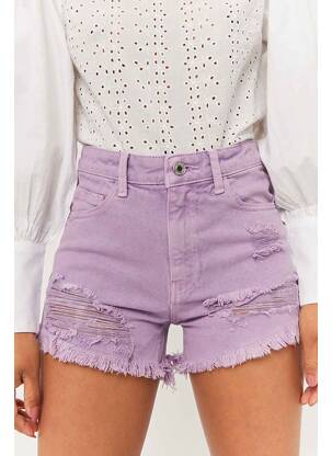 Short violet TALLY WEIJL femme
