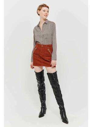 Jupe courte marron TALLY WEIJL femme