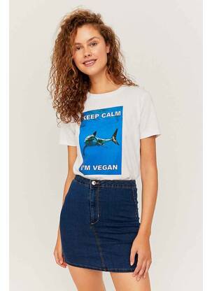 Jupe courte bleu TALLY WEIJL femme