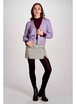 Jupe courte gris TALLY WEIJL femme