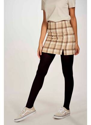 Jupe courte beige TALLY WEIJL femme