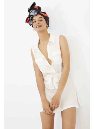 Tunique sans manche blanc TALLY WEIJL femme