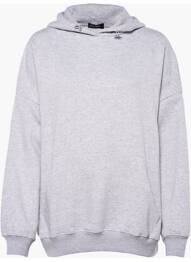 Sweat-shirt à capuche gris TALLY WEIJL femme