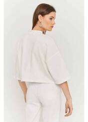 Sweat-shirt blanc TALLY WEIJL pour femme seconde vue