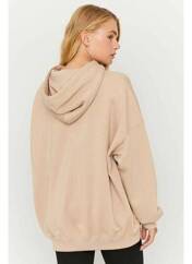 Sweat-shirt à capuche beige TALLY WEIJL pour femme seconde vue