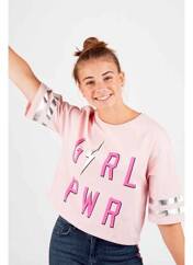 T-shirt rose STIEN EDLUND pour femme seconde vue