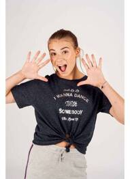 T-shirt bleu STIEN EDLUND femme