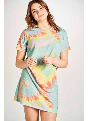 Robe mi-longue vert STIEN EDLUND femme