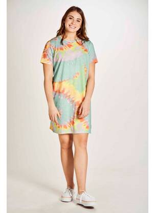 Robe mi-longue vert STIEN EDLUND femme