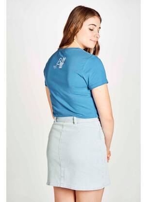 T-shirt bleu STIEN EDLUND femme