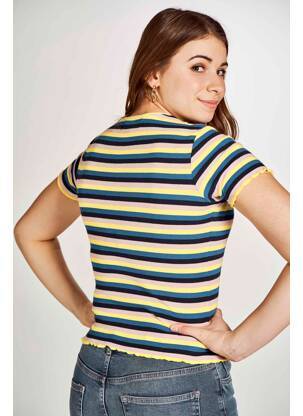 T-shirt bleu STIEN EDLUND femme