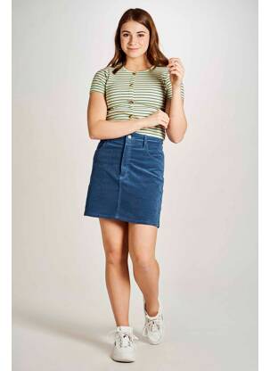 Jupe courte bleu STIEN EDLUND femme