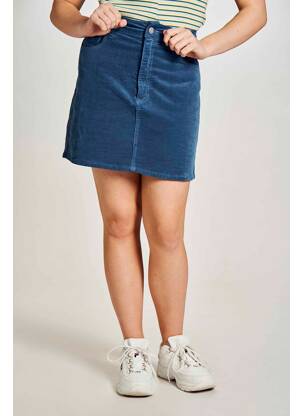 Jupe courte bleu STIEN EDLUND femme