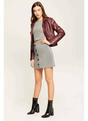 Crop top marron TALLY WEIJL femme