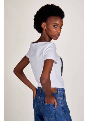T-shirt blanc STRANGER THINGS femme
