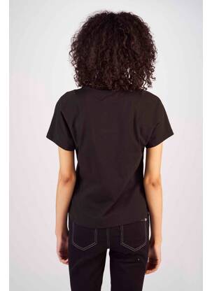 T-shirt noir SUPASTAR femme