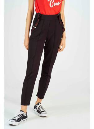 Pantalon 7/8 noir SUPASTAR femme