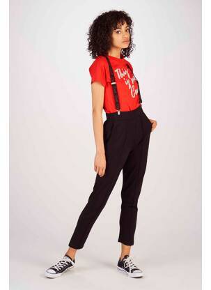 Pantalon 7/8 noir SUPASTAR femme