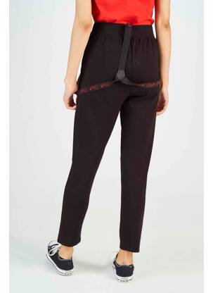 Pantalon 7/8 noir SUPASTAR femme
