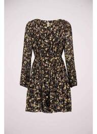 Robe mi-longue noir ZABAIONE femme