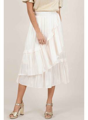 Jupe longue beige MOLLY BRACKEN femme