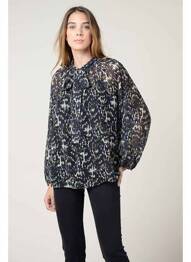 Blouse noir MOLLY BRACKEN femme